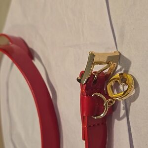 Kate Spade red belt